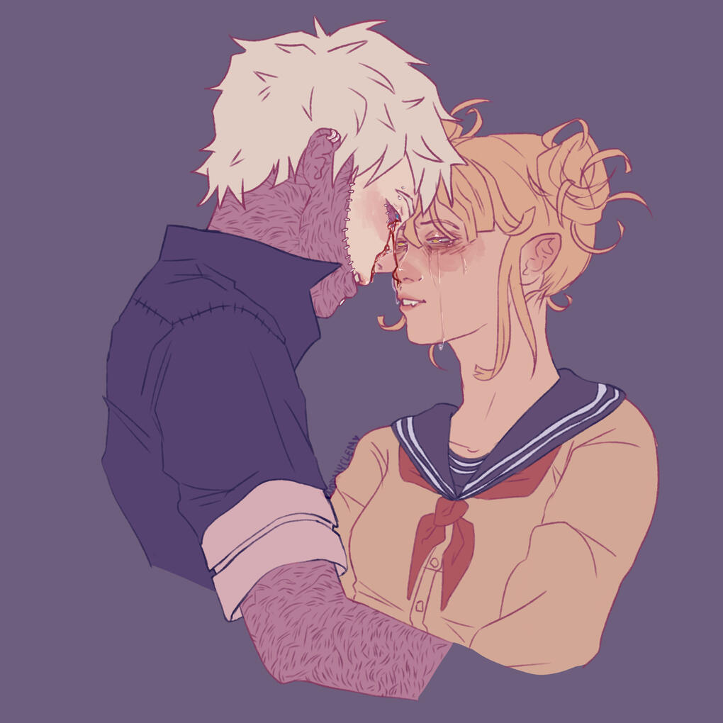 Dabi and Toga Flat Color Dabi and Toga Flat Color